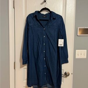 Able Kate Denim Swing Dress